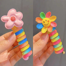 Load image into Gallery viewer, Colorful Telephone Line Hair Bands