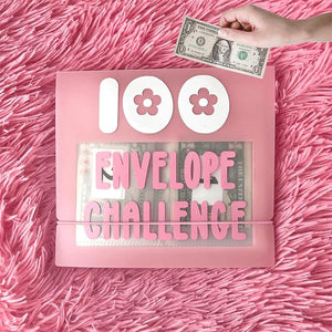 100 Envelope Cash Stuffing Savings Challenge Binder