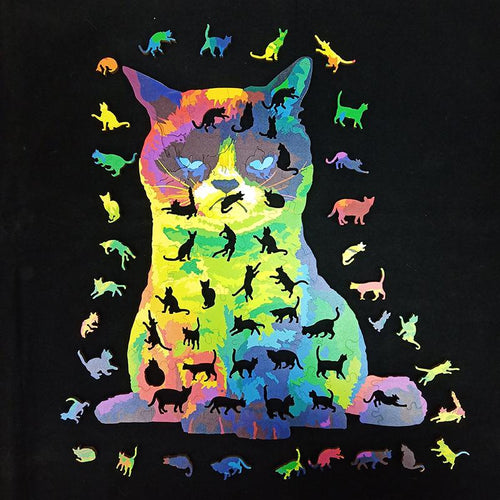 Rainbow Cat Puzzles