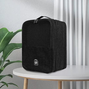 Travel Three-layer Portable Storage Shoe Bag