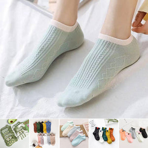 Fresh Stripe Socks(5 PAIRS)