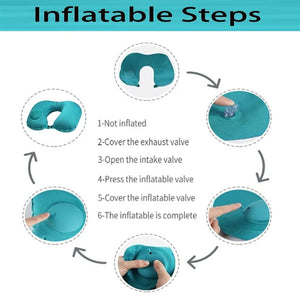 Inflatable Travel Comfort Pillow