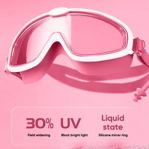 HD Large Frame Waterproof And Anti-fog Swimming Goggles🥽