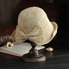 Load image into Gallery viewer, Brim &amp; Bow Summer Hat