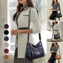 Load image into Gallery viewer, Soft Leather Shoulder Bag