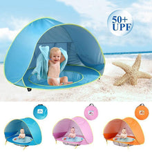 Load image into Gallery viewer, Baby Beach Tent UV-Protection Sun Shelter