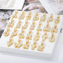 Load image into Gallery viewer, Stainless Steel Initial Letters Necklace