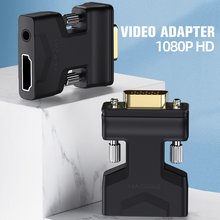 Load image into Gallery viewer, HDMI to VGA Adapter (With Audio)