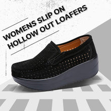 Load image into Gallery viewer, Womens Slip On Hollow Out Loafers