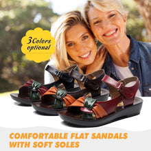 Load image into Gallery viewer, Comfortable Flat Sandals With Soft Soles