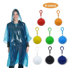 Load image into Gallery viewer, Disposable Emergency Raincoats with Portable Box