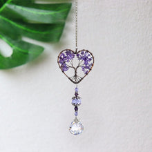 Load image into Gallery viewer, Tree of Life Crystal Pendant