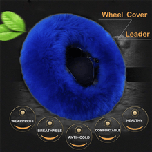 Load image into Gallery viewer, Solid Colour Warm Fluffy Wool Car Set