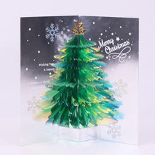 Load image into Gallery viewer, 3D Christmas Handmade Cards