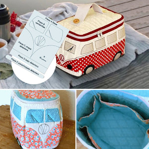 Canvas Car Storage Bag Templates&Tutorial