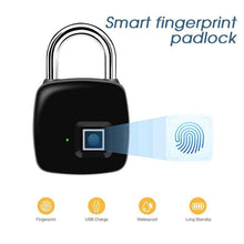 Load image into Gallery viewer, Fingerprint Padlock