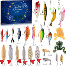 Load image into Gallery viewer, Presale&gt;&gt;24 Days Christmas Countdown Fish Tackle Set