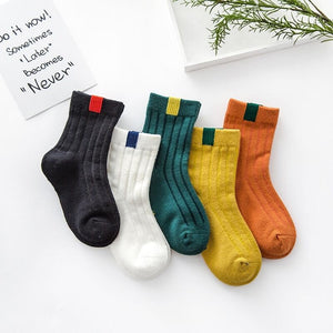 Fresh Stripe Socks(5 PAIRS)