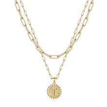 Load image into Gallery viewer, Gold Initial Necklaces for Women