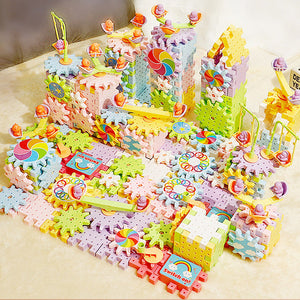 Kids Variety Electric Building Blocks Paradise