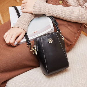 Mini Crossbody Bag in Soft Leather