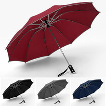 Load image into Gallery viewer, Automatic Folding Umbrella With Reflective Stripe