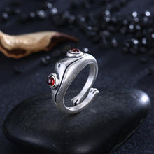 Load image into Gallery viewer, Vintage Unisex Frog Ring