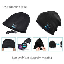 Load image into Gallery viewer, Warm knitted hat with 4.2 Bluetooth