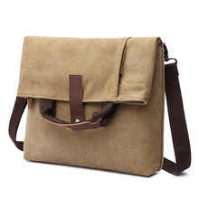 Load image into Gallery viewer, Men&#39;s Casual Canvas Messenger Shoulder Bag