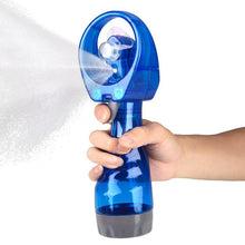 Load image into Gallery viewer, Handheld Water Spray Fan