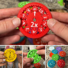 Load image into Gallery viewer, Math Facts Fidget Spinners