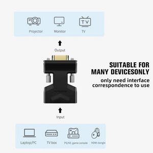 HDMI to VGA Adapter (With Audio)