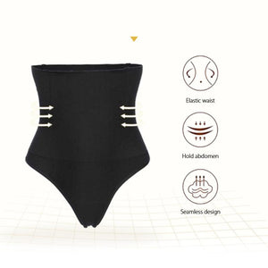 High Waist Elastic Shaping Panty