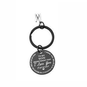 SANK® To My Son/Daughter Keychain (BLACK)