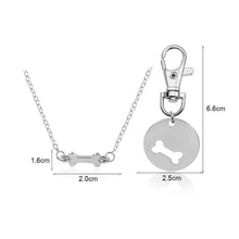 Load image into Gallery viewer, Dog - Human Best Friends Necklace