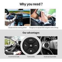 Load image into Gallery viewer, Wireless Car Steering Wheel Meida Remote Control