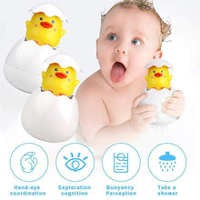 Load image into Gallery viewer, Hatching Duckling Spray Bath Toy