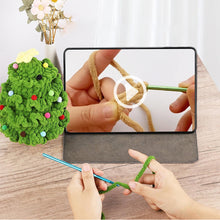 Load image into Gallery viewer, Crochet Kit Christmas Tree Decorations