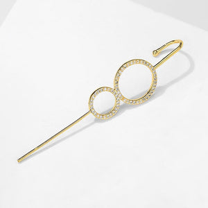 Double Circle Hook Earring