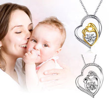 Load image into Gallery viewer, Zircon Heart Necklace