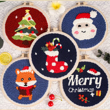 Load image into Gallery viewer, Christmas Embroidery Kit