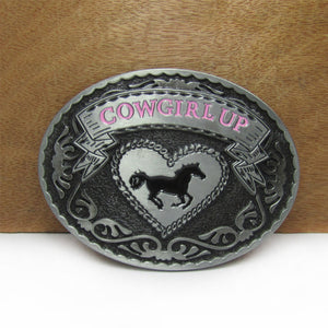 Cowboy Hat Alloy Belt Buckle