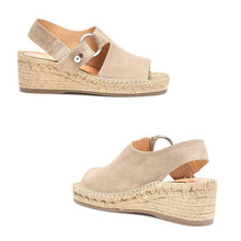 Load image into Gallery viewer, Comfortable Peep-toe Wedge Sandals