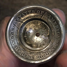 Load image into Gallery viewer, Morgan Silver Dollar Bell