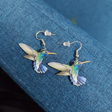 Load image into Gallery viewer, Acrylic Drop Bird Earrings