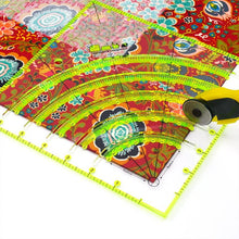 Load image into Gallery viewer, Arcs &amp; Fans Quilt Circle Cutter Ruler