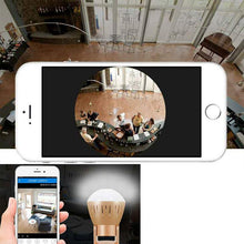 Load image into Gallery viewer, Light Bulb WiFi Security Camera