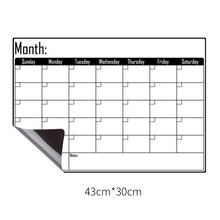 Load image into Gallery viewer, Refrigerator Magnet Calendar Sticker