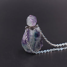 Load image into Gallery viewer, Crystal Perfume Diffuser Necklace