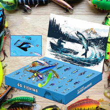 Load image into Gallery viewer, Presale&gt;&gt;24 Days Christmas Countdown Fish Tackle Set